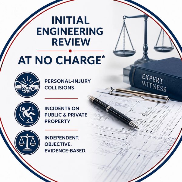 A logo representing the fact that EDA Forensics can provide complimentary initial engineering review
