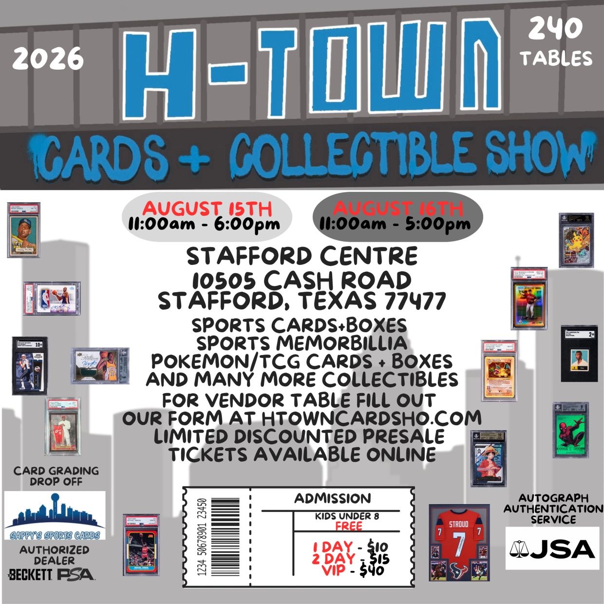 pokemon card show houston POST Event H-Town Card Show | A