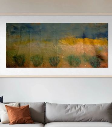 Paisaje del desierto (Soak & Stain)