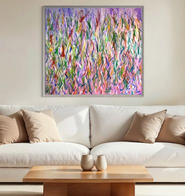 Soak & Stain + Acrílico + Pastel + Grafito