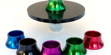 M8 aluminum beauty finishing washers