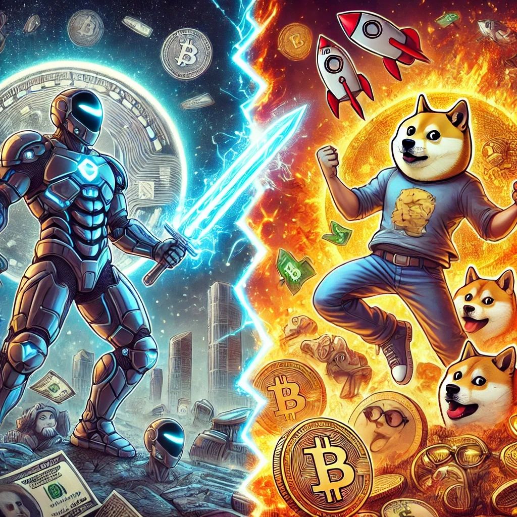 Crypto Vs Meme Coins Crypto Vs Meme Coins
