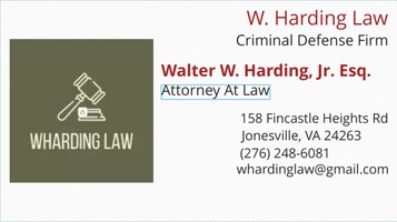 W. Harding Law
