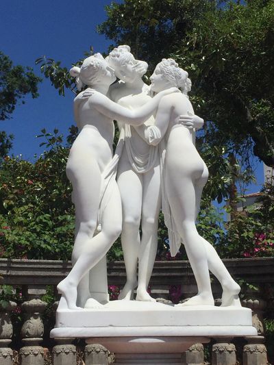 The Three Graces - photo taken at Hearst Castle - the many versions of Grace