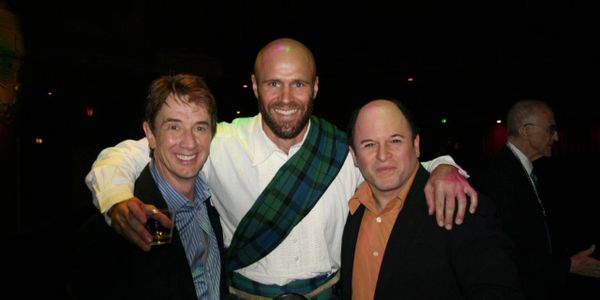 Jack Kennedy with Martin Short and Jason Alexander