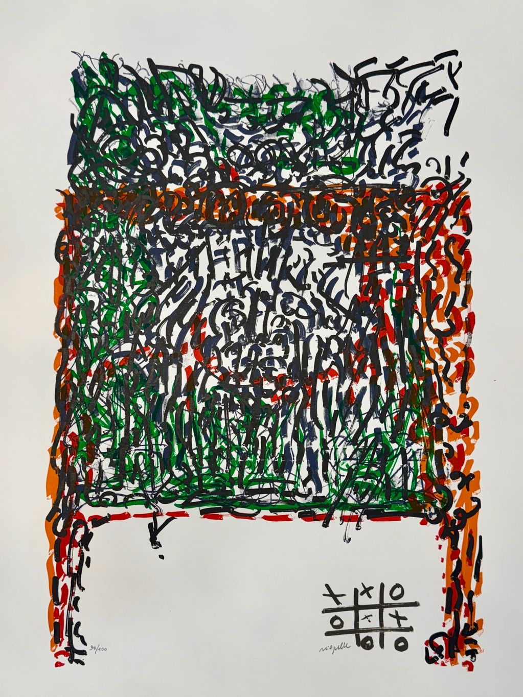 Affiche avant la lettre F.20 - Jean-Paul Riopelle