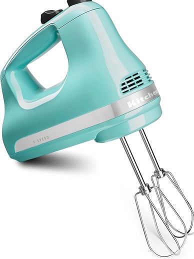 KitchenAid 5 Ultra Power Speed Hand Mixer - KHM512, Aqua Sky