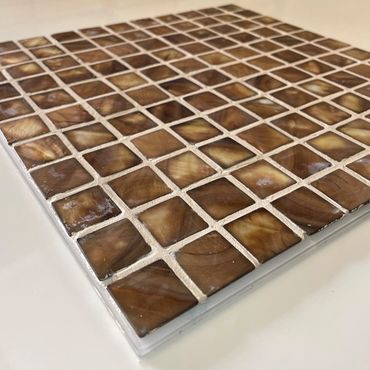 Brown Mother of Pearl Mosaics