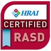 HRAI Certified RASD logo with a ribbon symbol.