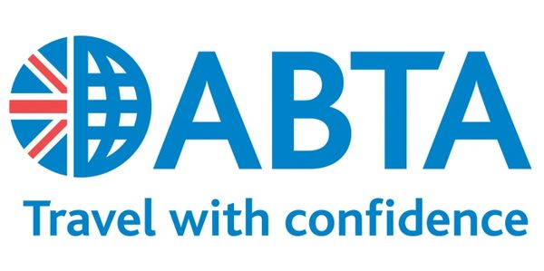 ABTA logo with the tagline 'Travel with confidence'.