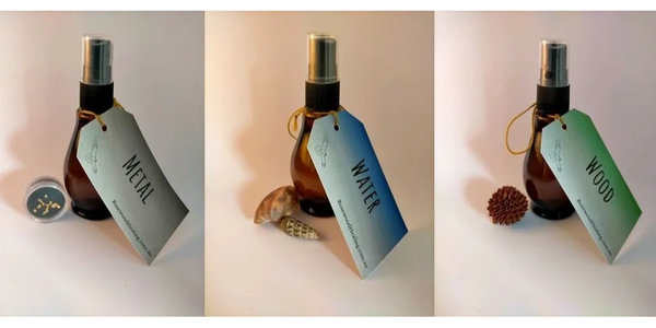 Bottles of Elemental Mists: Metal, Water and Wood