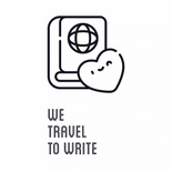 WE TRAVEL TO WRITE