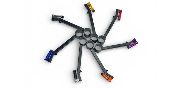 A number of Potters Peg products are shown in a circular pattern.