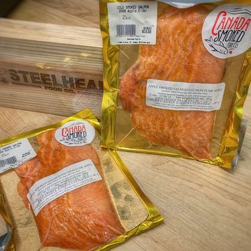 COLD SMOKED APPLE CIDER SALMON - FROZEN