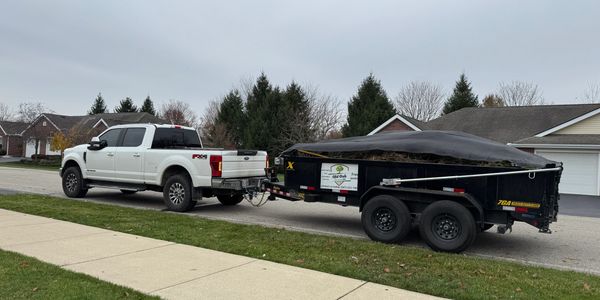 truck and dump trailer
