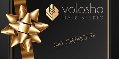 Gift certificates for salon services & products, special occassions, valentines day, father's day