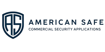 Logo of American Safe, specializing in commercial security.