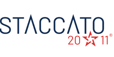 Logo of STACCATO with year 2011.