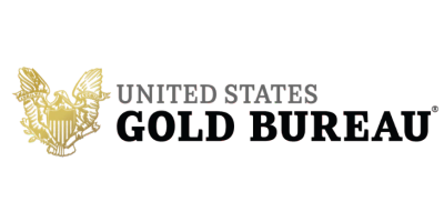 Logo of the United States Gold Bureau.