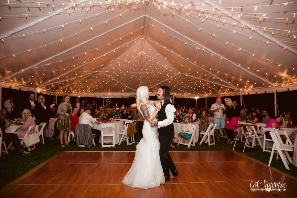 wedding dance floor