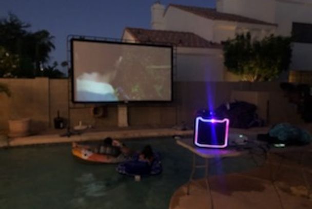 outdoor movie theater