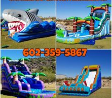 watersldie, water slide, waterslide rental, water slide rentals, party rentals. 