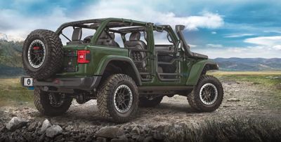 green jeep