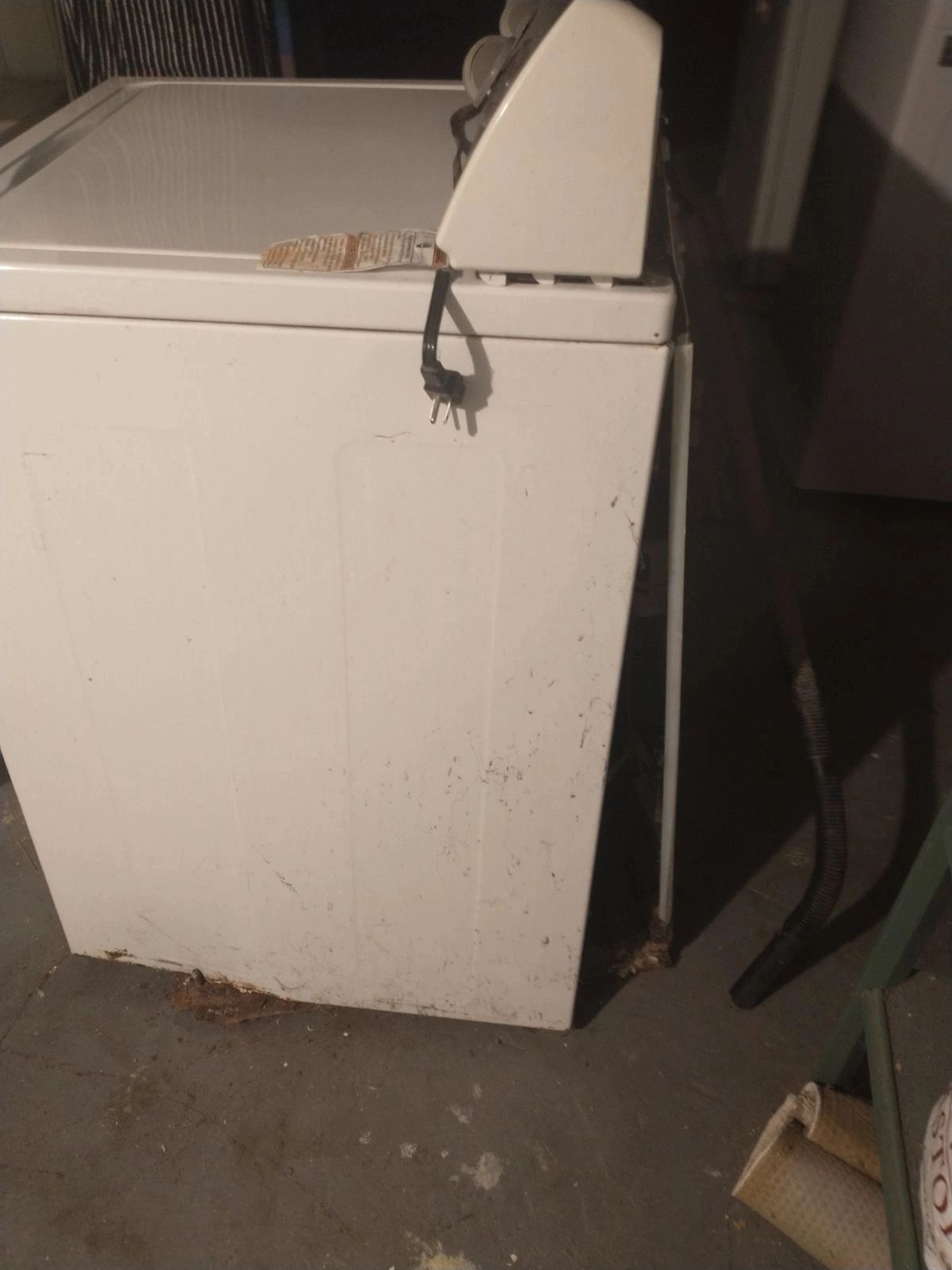 washer and dryer removal from basement in warwick ri