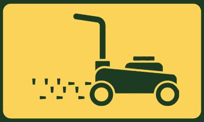 Veteran Lawn Services Plug Aeration Logo