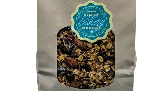 Niwot market bakery's bag of granola.