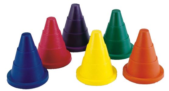 safety traffic training cone educational cone school cone usa pe cone Japan  soft durable cone 