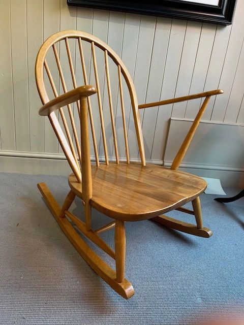 Ercol Grandmother rocking chair restored