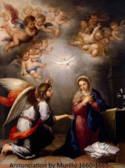 Annunciation and Incarnation | www.LifeOfBlessedMary.com