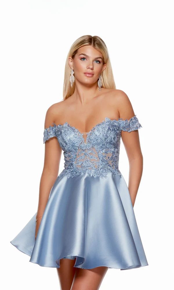 Alyce Paris short formal gowns and homecoming dresses
