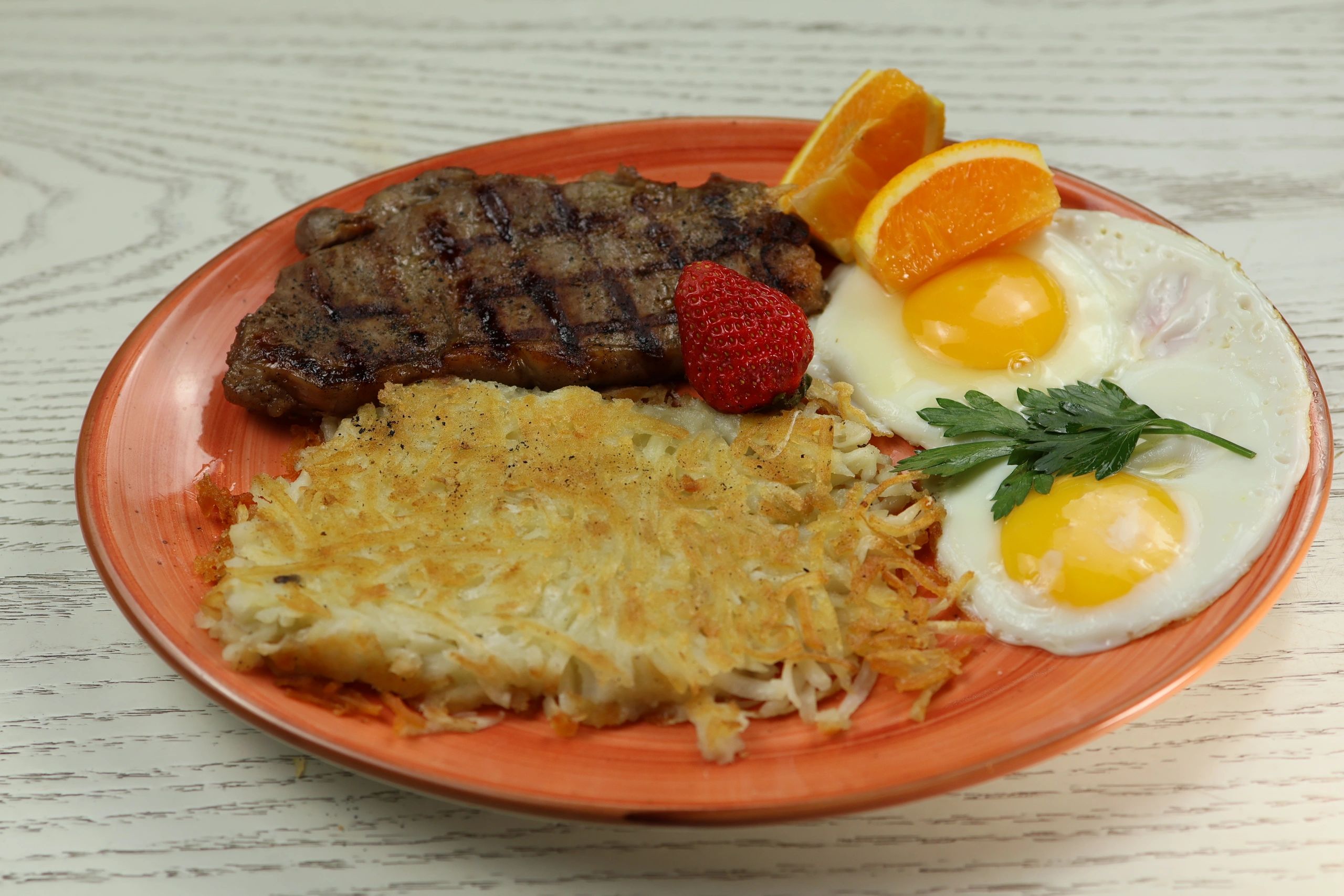 Coco Steak & Eggs