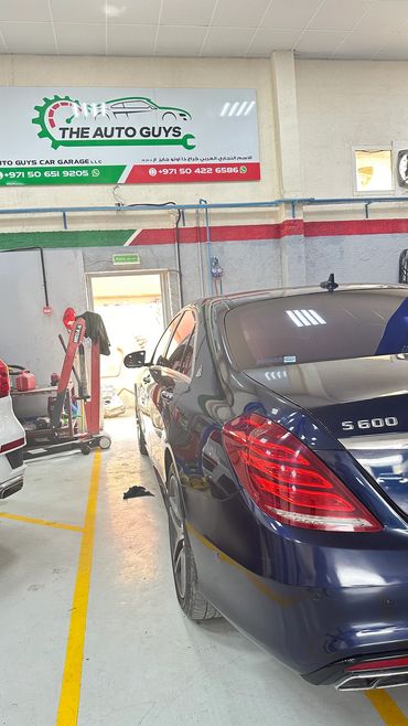 German Car Minor Service done at The Auto Guys Car Garage in Dubai.