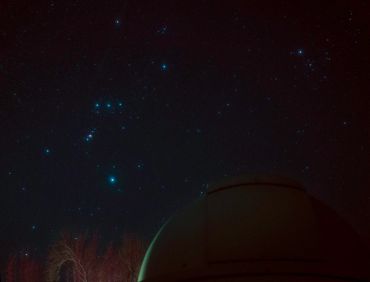 Orion over my observatory