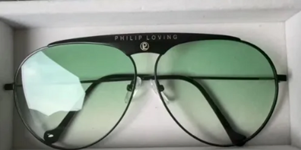 Philip Loving Green T Sunglasses
