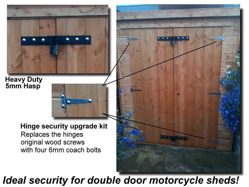 Y anchor Shed Security, Lock Y anchor