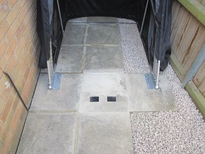 Security Ground Anchor installation
