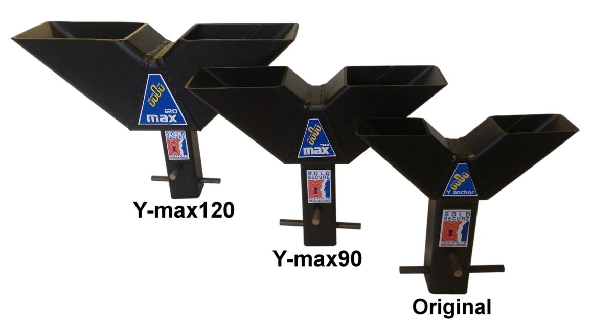 Motorcycle Security Y anchor Y anchor