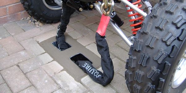 Quadbike Security, Y anchor security ground anchor