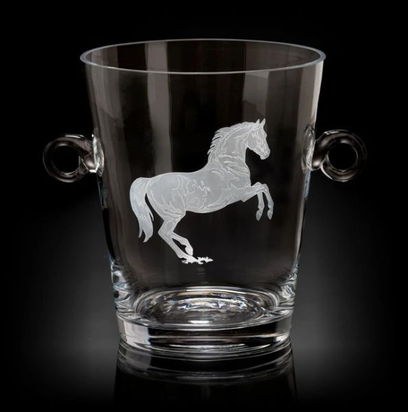 Julie Wear Rearing Horse Ice Bucket