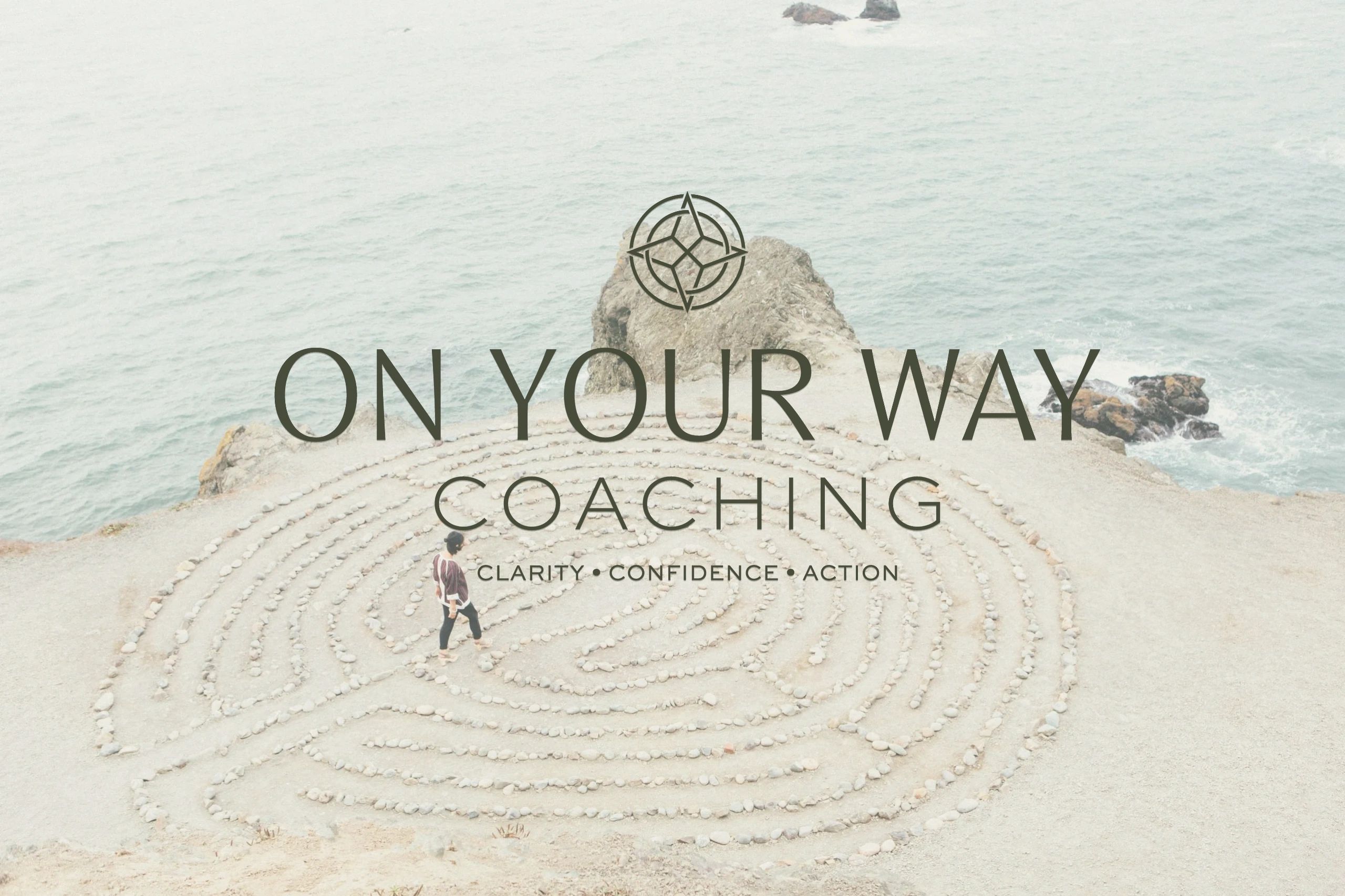 Logo from On Your Way Coaching leadership coach website