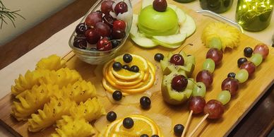 Fresh fruits platter
