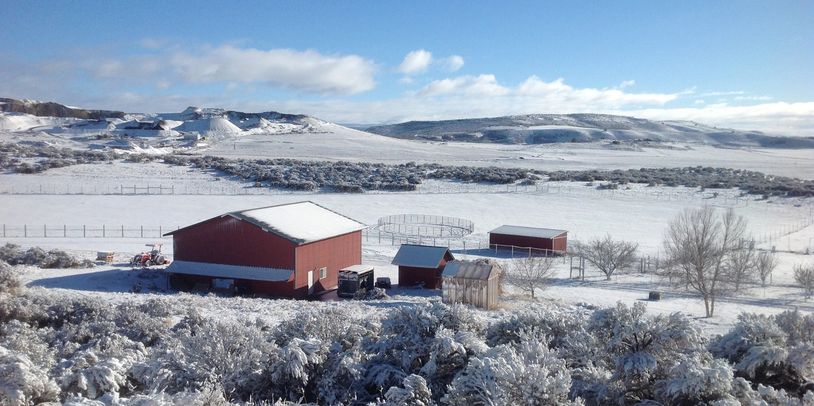 shasta ranch winter view