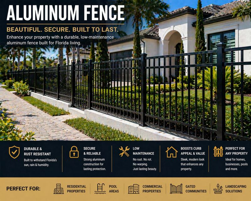 aluminum fence Naples