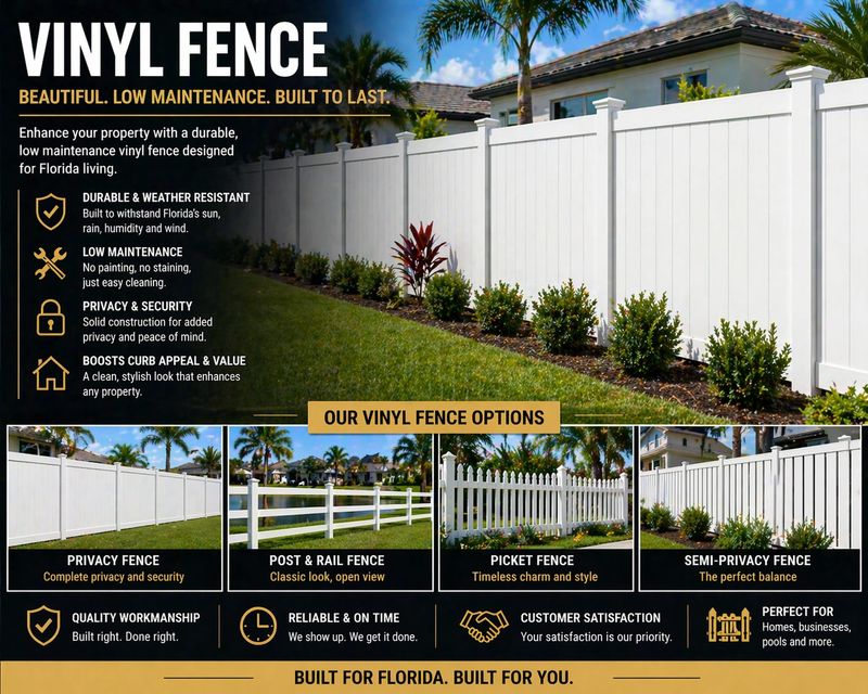Vinyl Fence Collier County