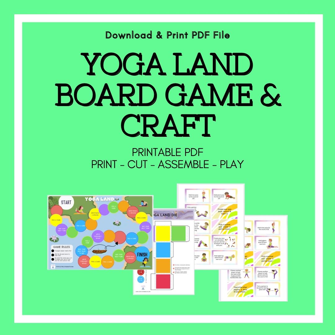 YOGA LAND BOARD GAME & CRAFT