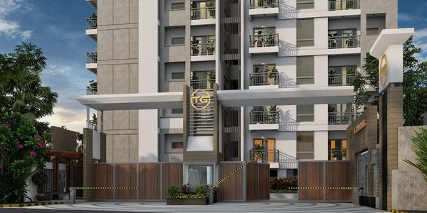 Entrance of TG Legacy in Gattahalli Rayasandra Bangalore